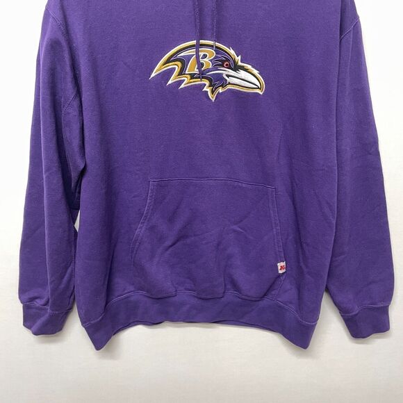 NFL Baltimore Ravens Men Pullover Hoodie Sweatshirt Size Large or XL B347 -28 - Picture 9 of 12